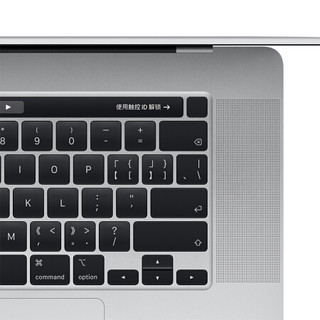 Apple 苹果 MacBook Pro 九代酷睿版 16.0英寸 轻薄本 银色 (酷睿i7-9750H、Radeon Pro 5000M 4G、16GB、1TB SSD、2K)