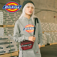 Dickies Logo印花连帽连衣裙女式印花抓绒卫衣连衣裙女连衣裙 DK007045 羽灰 S