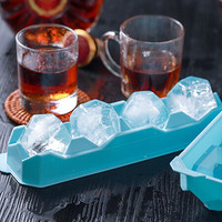 佳佰威士忌冰球模具圆形冻冰块模具制冰神器四格菱形冰球大号冰格制作形（2个装）