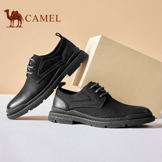 骆驼（CAMEL） 时尚舒适户外软日常休闲工装鞋男 A032088220 黑色 43