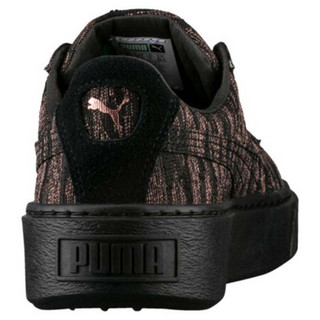 PUMA彪马女鞋板鞋潮流厚底低帮364092 Puma Black 5.5