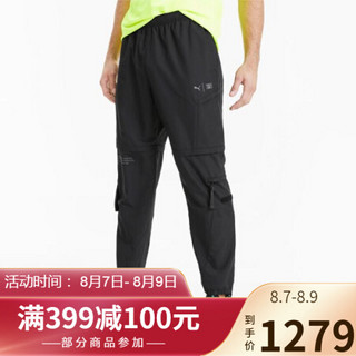 PUMA彪马男士2合1训练裤长裤纯色百搭休闲裤519022_01 Puma Black L