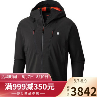 Mountain Hardwear山浩冲锋衣男户外登山连帽夹克MHW011I Stealth Grey M