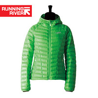 Running river奔流女士轻薄羽绒服户外骑行登山滑雪中层衣外套B3602N 绿色557 S36