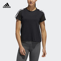 阿迪达斯官方 adidas 3S MESH SLV T 女子训练短袖上衣EA3357 如图 L