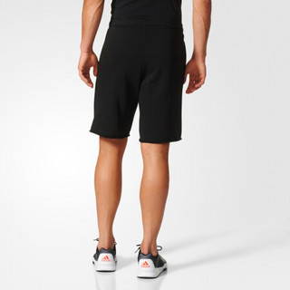 adidas  阿迪达斯官网ESS RH SHORT FT男装运动型格针织短裤BK7461 如图 L