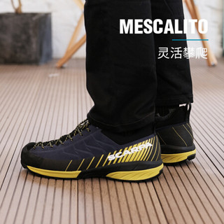 SCARPA 魔幻徒步鞋MESCALITO 男款耐磨登山鞋 防滑抓地户外鞋72100-350 钛灰拼橘 42