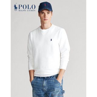 Ralph Lauren/拉夫劳伦男装 2020年春季服装染色起绒布运动衫12103 100-白色 S
