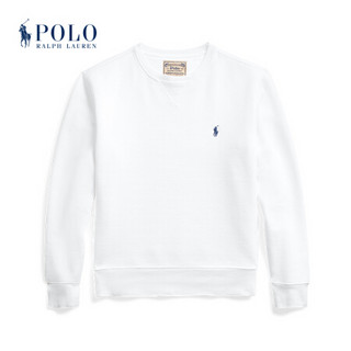 Ralph Lauren/拉夫劳伦男装 2020年春季服装染色起绒布运动衫12103 100-白色 S