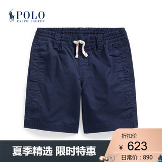 Ralph Lauren/拉夫劳伦男童 2020年夏季斜纹束带短裤33828 410-海军蓝 5