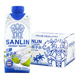 三麟 NFC椰青果汁 330ml*12瓶 *2件