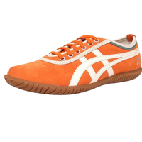 Onitsuka Tiger 鬼塚虎 TSUNAHIKI系列系带平底男士休闲鞋运动鞋 51887760 橙色 40