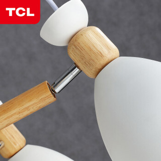 TCL 北欧风格全屋灯具套餐客厅灯吊灯大气家用餐厅创意简约现代卧室 维纳斯 客厅六头三室二厅_B  (配全套LED光源)