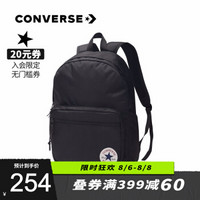 CONVERSE 匡威 官方 GO 2 中性双肩背包 10020533 黑色/10020533-A01 OSFA