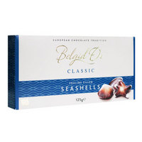比利时进口 倍喜多（Belgid’Or）贝壳形软心榛仁巧克力 礼盒装125g