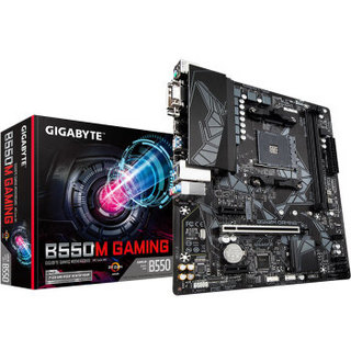 技嘉（GIGABYTE）B550M GAMING主板+AMD 锐龙5 3600 6核12线程 主板套装/CPU主板套装