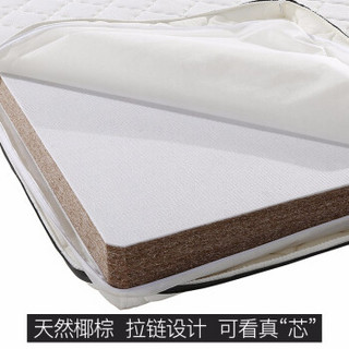依丽兰床垫 天然椰棕床垫 5、8、12cm薄床垫护脊偏硬定制床垫 棕垫床垫 棕享 12公分厚度 1800*2000（厂家发货）