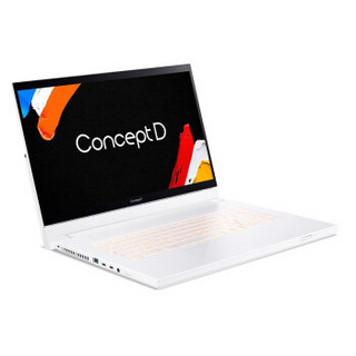 acer 宏碁 ConceptD 7 Ezel 15.6英寸 移动工作站 白色(至强W-10885M、RTX 5000 16G、32GB、2TB SSD、4K、IPS）