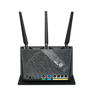 ASUS 华硕 RT-AX86U 双频5700M 家用千兆无线路由器 WiFi 6 单个装 黑色