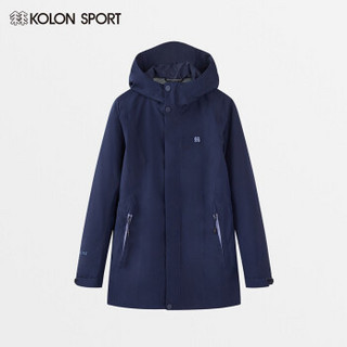 KOLON SPORT/可隆户外冲锋衣 春夏女士登山徒步防水防风戈尔夹克GORE-2L 藏青色 LKGJ9SN102NA 90/160/S