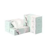 全棉时代 一次性洗脸巾 100抽*6盒