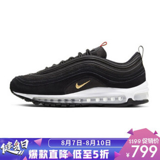 耐克NIKE 男子 经典 复古 气垫 休闲鞋 AIR MAX 97 QS 运动鞋 CI3708-001黑色40码