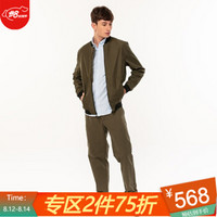 Timberland添柏岚男装20春装新款户外时尚飞行夹克|A29S9 A29S9A58/军绿色 M