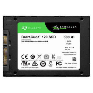 希捷(Seagate)500GB 2.5英寸固态硬盘SATA接口 希捷酷鱼120系列 BarraCuda SSD (ZA500CM1A003)性能再升级