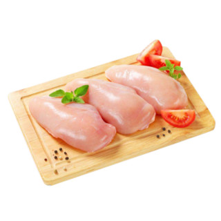 【南乐馆】单冻鸡胸肉冷冻鸡大胸 烧烤食材 减脂健身食材生鲜冷冻鸡肉 约3kg装
