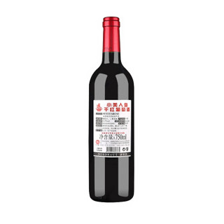 【立减100】法国原瓶进口 波尔多法定产区 小美人鱼干红葡萄酒750ml