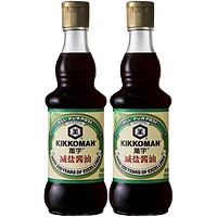 KIKKOMAN 万字 减盐酱油 500ml*2瓶