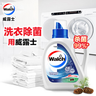 Walch 威露士 抗菌有氧洗衣液8斤超值套装（松木1L*2+柠檬500ml*4）