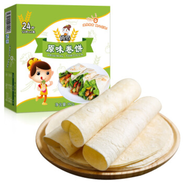 商品俏侬 原味卷饼 24片 992g