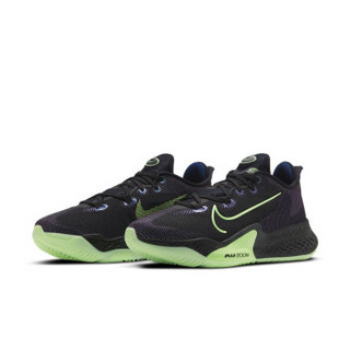 NIKE 耐克 air zoom系列 AIR ZOOM BB NXT EP 中性篮球鞋 CK5708-001 黑缬草蓝爆炸绿黄 43