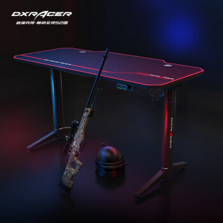 迪锐克斯（DXRACER）电动升降电竞桌 电脑桌家用台式游戏桌椅简约书桌写字桌子人体工学办公桌