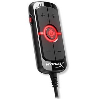 金士顿HyperX AMP声卡 3.5mm转USB 免驱动专业电脑7.1游戏cs声卡