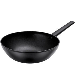 三禾 风火轮系列煎锅不粘锅炒菜锅家用煎炒两用锅燃气电磁炉通用 LG28P1