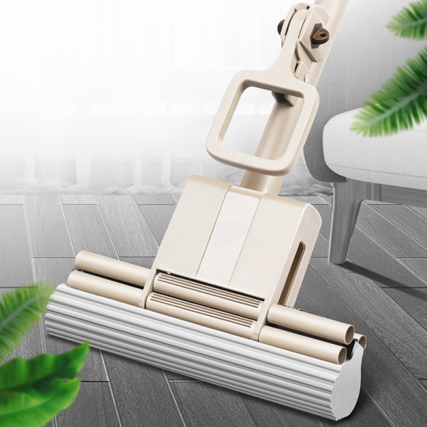 商品百家好世滚轮胶棉拖海绵吸水拖把家用免手洗挤水懒人地拖干湿两用