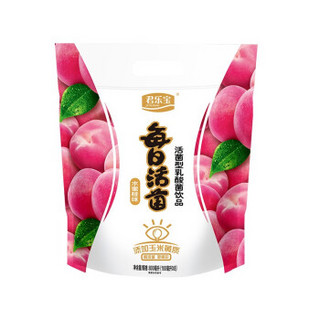 君乐宝 JUNLEBAO 每日活菌 水蜜桃味 100ml*32袋 活性乳酸菌饮品 生鲜