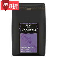 UCC(悠诗诗) 曼特宁咖啡豆 200克/包X1包