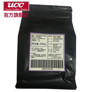 UCC(悠诗诗) 曼特宁咖啡豆 200克/包X1包