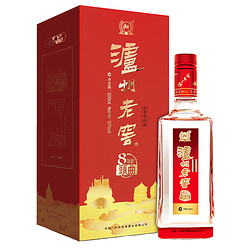 LUZHOULAOJIAO 泸州老窖 8年窖浓香型和之礼52度白酒 500ml