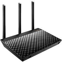 ASUS 华硕 RT-AC66U B1 双频1750M 千兆无线家用路由器 Wi-Fi 5