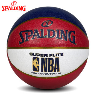 正品斯伯丁篮球NBA篮球斯伯丁真皮手感比赛耐磨水泥地室内室外