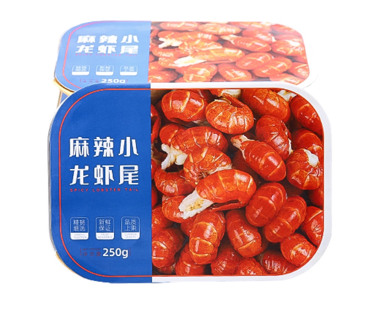 海皇湾 即食麻辣小龙虾尾 250g*5盒
