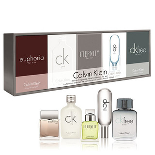 卡尔文·克莱 Calvin Klein CK ONE系列 迷你香水礼盒套装5件套