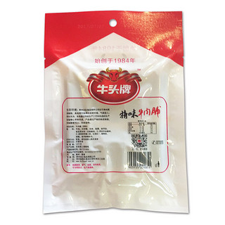 牛头牌 牛肉脯43g*3牛肉脯烧烤特味牛肉休闲零食贵州特产美味小吃