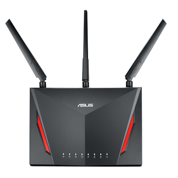 商品asus 华硕 rt-ac86u 2900m 千兆双频 wifi 5 家用路由器