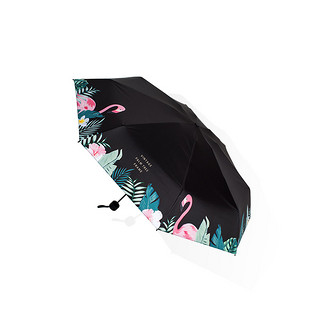 胶囊折叠晴雨伞两用女轻便小巧便携全自动防紫外线遮阳太阳伞防晒