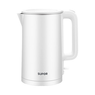 SUPOR 苏泊尔 保温电水壶 1.5L 白色